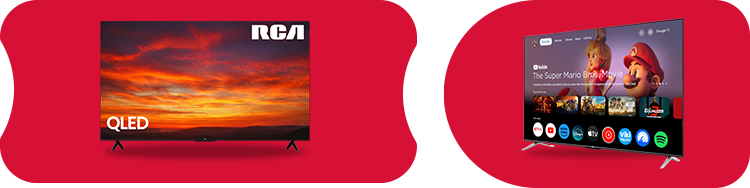 TVs RCA QLED y Google TV